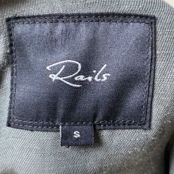 Rails Camouflage Tencel/Linen Blend Jacket - Picture 10 of 16